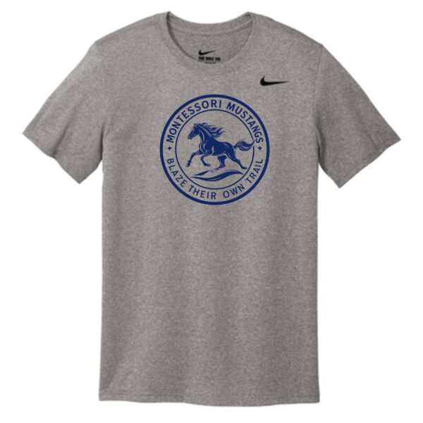 Maria Montessori 01 Spiritwear Adult & Youth Nike Tee - Image 3