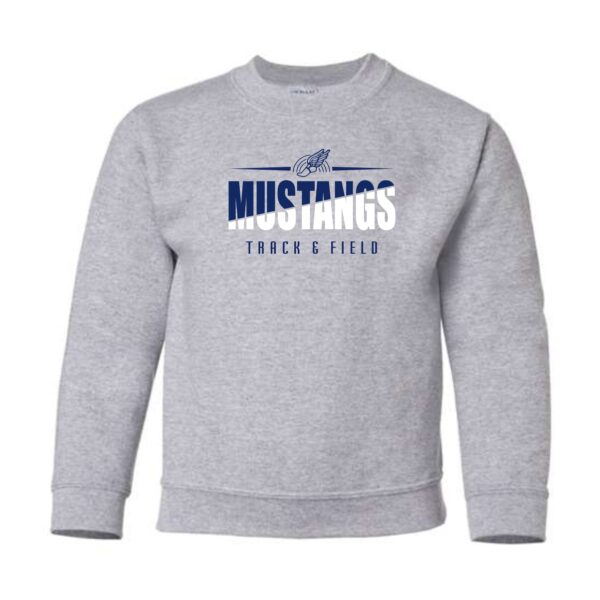 Maria Montessori Track & Field Adult & Youth Crewneck - Image 2
