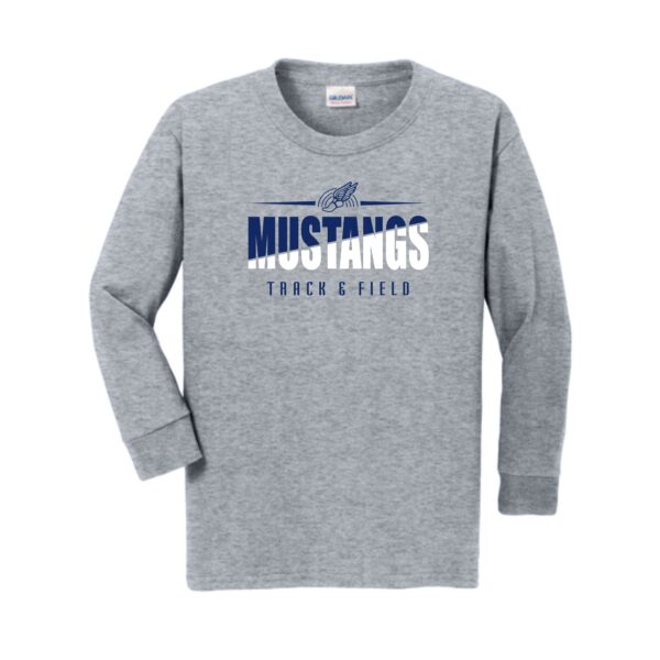 Maria Montessori Track & Field Adult & Youth Long Sleeve T-Shirt - Image 2