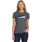 Maria Montessori Track & Field Ladies T-Shirt