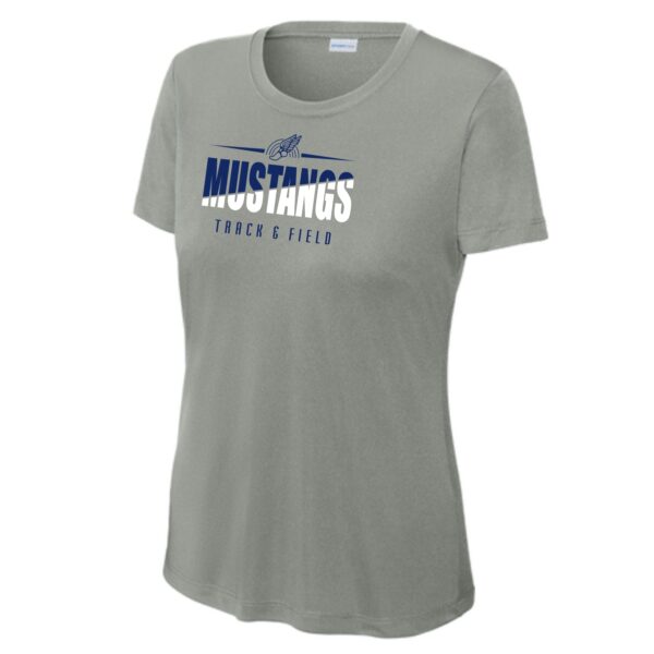 Maria Montessori Track & Field Ladies Performance Tee - Image 2