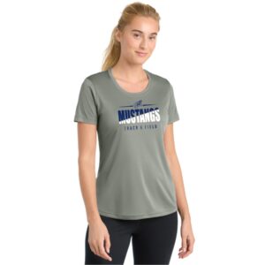 Maria Montessori Track & Field Ladies Performance Tee