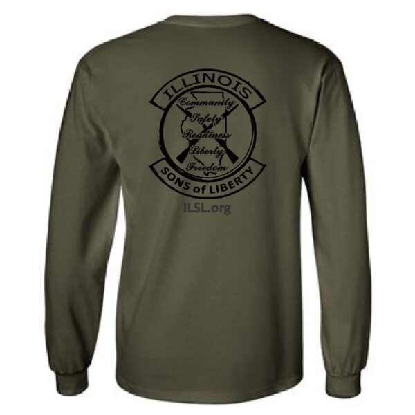 Illinois Sons of Liberty Ultra Cotton Long Sleeve T-Shirt - Image 3