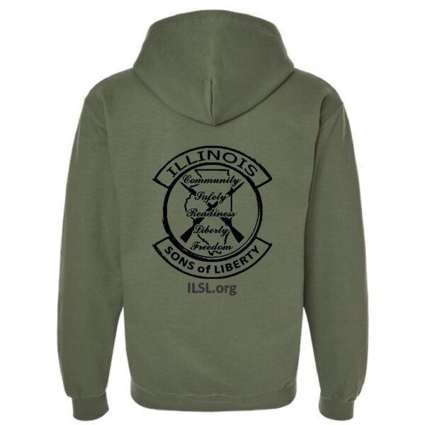 Illinois Sons of Liberty Full-Zip Hooded Sweatshirt - Image 3