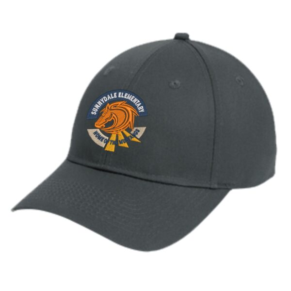 Sunnydale Elementary Spiritwear Adult & Youth Six-Panel Twill Cap - Image 2