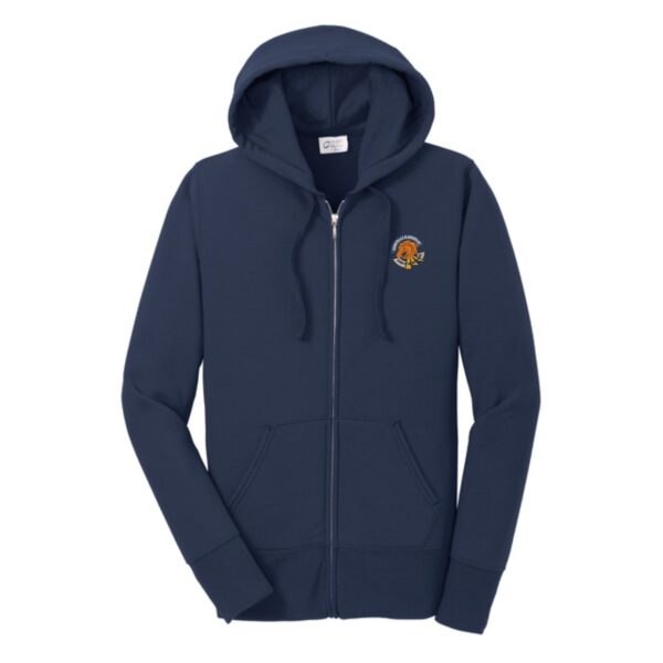 Sunnydale Elementary Spiritwear Ladies Full-Zip Hooded Sweatshirt - Image 3