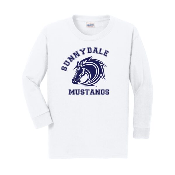Sunnydale Elementary Spiritwear Youth Long Sleeve T-Shirt - Image 4