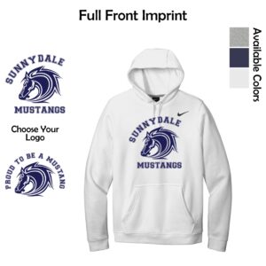 Sunnydale Elementary Spiritwear Adult Nike Pullover Hoodie