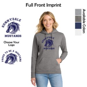 Sunnydale Elementary Spiritwear Ladies Hooded Sweatshirt