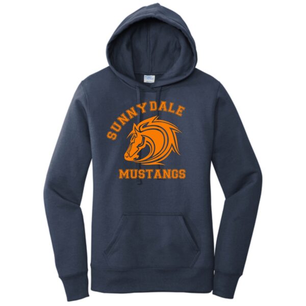 Sunnydale Elementary Spiritwear Ladies Hooded Sweatshirt - Image 4