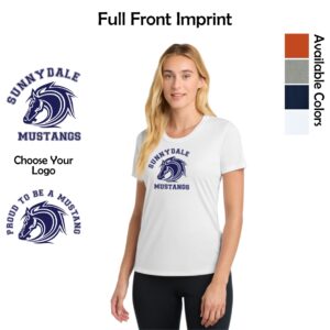 Sunnydale Elementary Spiritwear Ladies Performance Tee