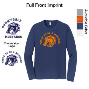 Sunnydale Elementary Spiritwear Adult Long Sleeve Tee