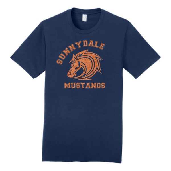 Sunnydale Elementary Spiritwear Adult & Youth Tee with Deco or Glitter Vinyl - Image 3
