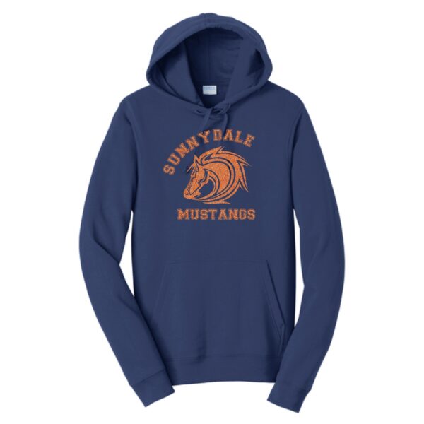 Sunnydale Elementary Spiritwear Adult & Youth Hooded Sweatshirt with Deco or Glitter Vinyl - Image 3