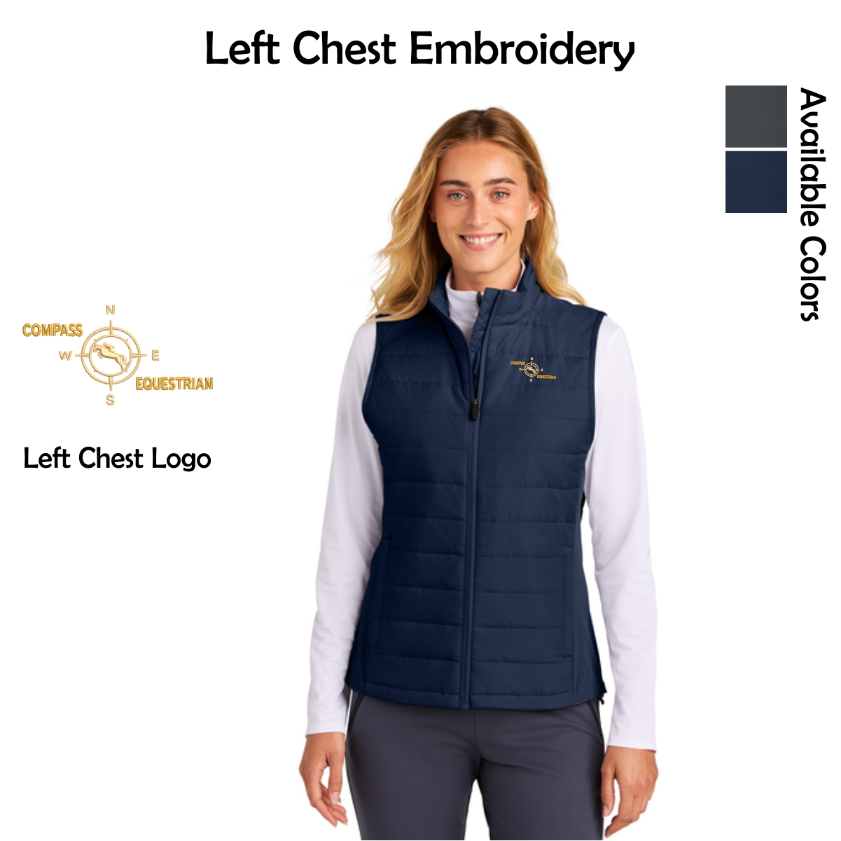 Compass Equestrian Ladies Hybrid Vest