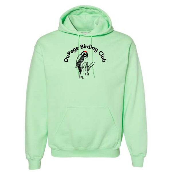 DuPage Birding Club Adult Imprinted Hoodie with Full Front - Image 5