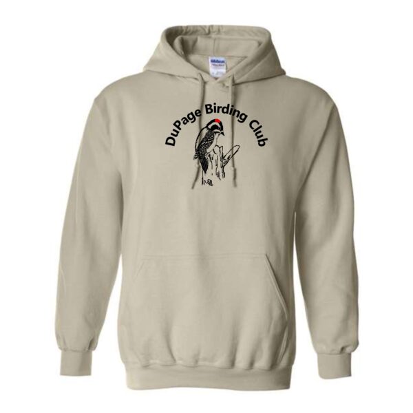DuPage Birding Club Adult Imprinted Hoodie with Full Front - Image 6