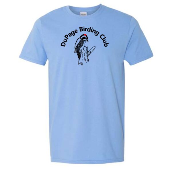 DuPage Birding Club Adult Imprinted T-Shirt with Full Front - Image 2