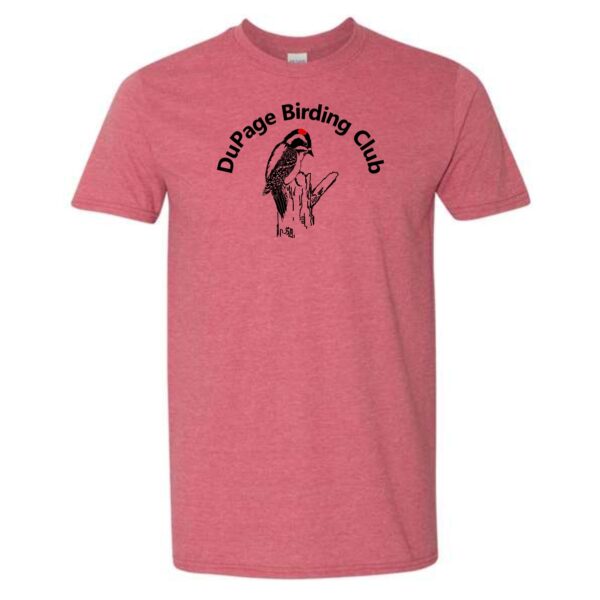 DuPage Birding Club Adult Imprinted T-Shirt with Full Front - Image 3