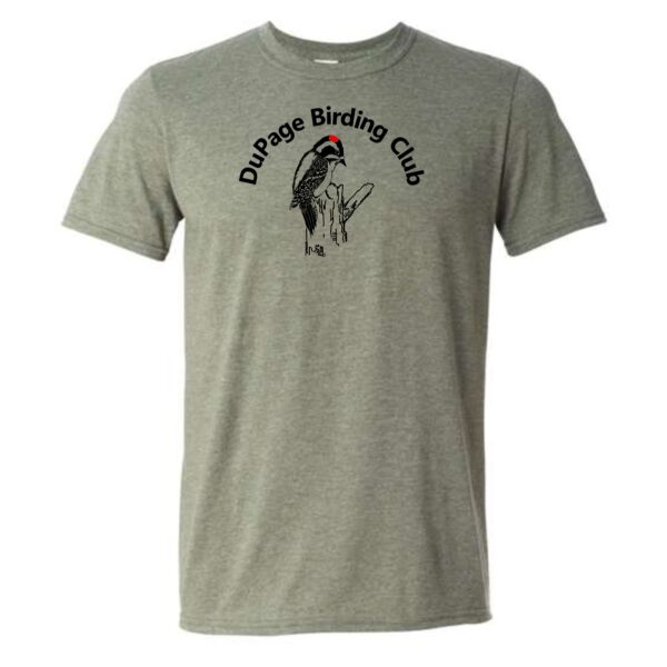 DuPage Birding Club Adult Imprinted T-Shirt with Full Front - Image 4