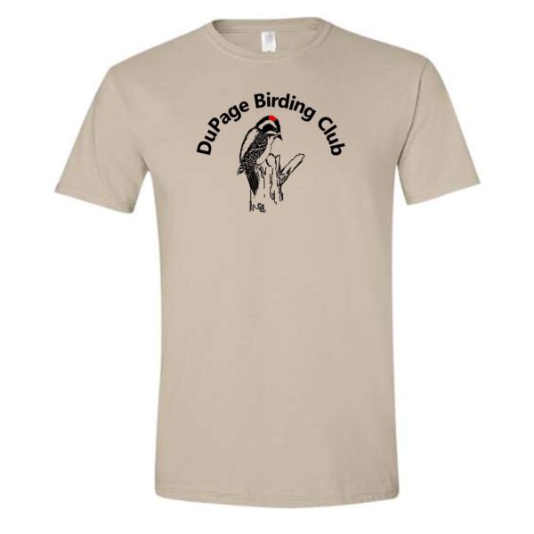 DuPage Birding Club Adult Imprinted T-Shirt with Full Front - Image 7