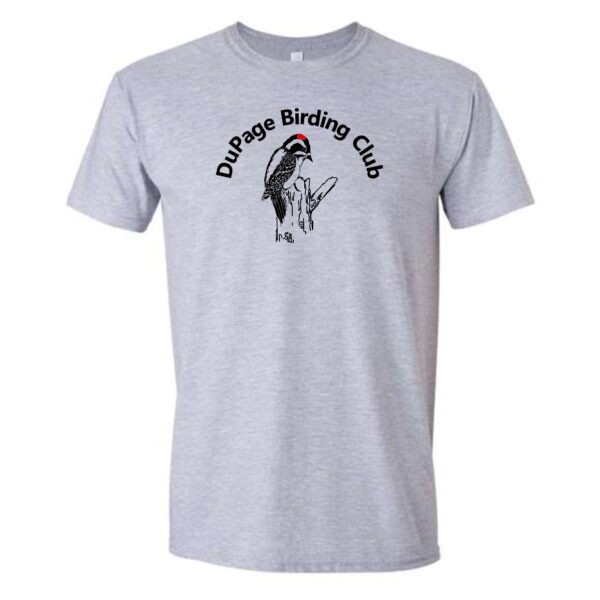 DuPage Birding Club Adult Imprinted T-Shirt with Full Front - Image 8