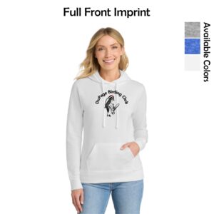 DuPage Birding Club Ladies Imprinted Hoodie with Full Front