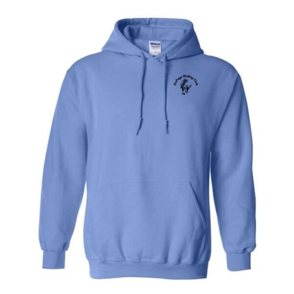 DuPage Birding Club Adult Imprinted Hoodie with Left Chest - Image 3