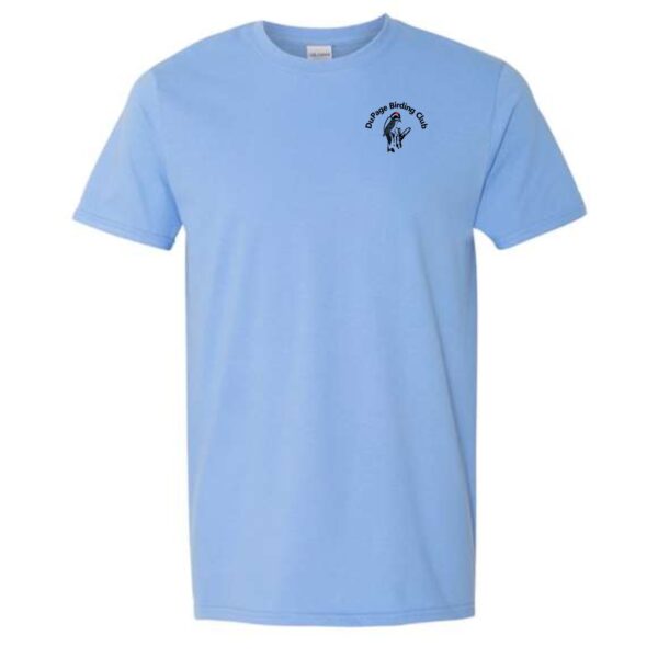 DuPage Birding Club Adult Imprinted T-Shirt with Left Chest - Image 2