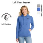 DuPage Birding Club Ladies Imprinted Hoodie with Left Chest