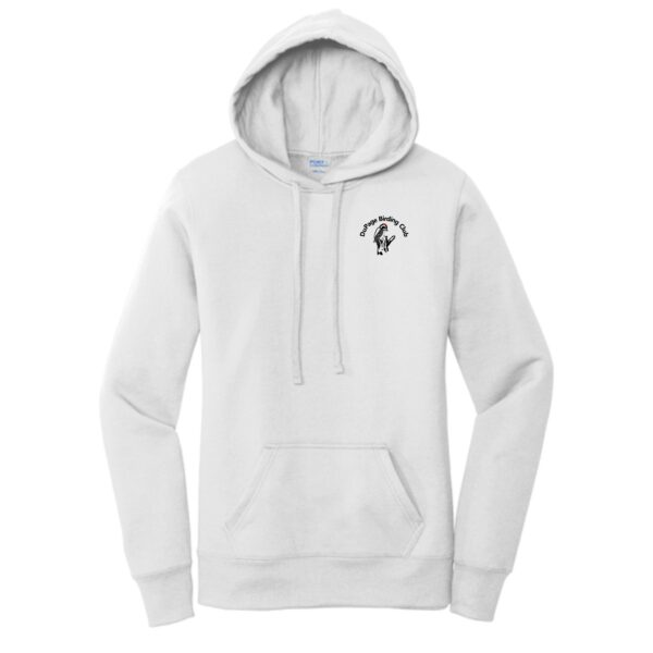 DuPage Birding Club Ladies Imprinted Hoodie with Left Chest - Image 4