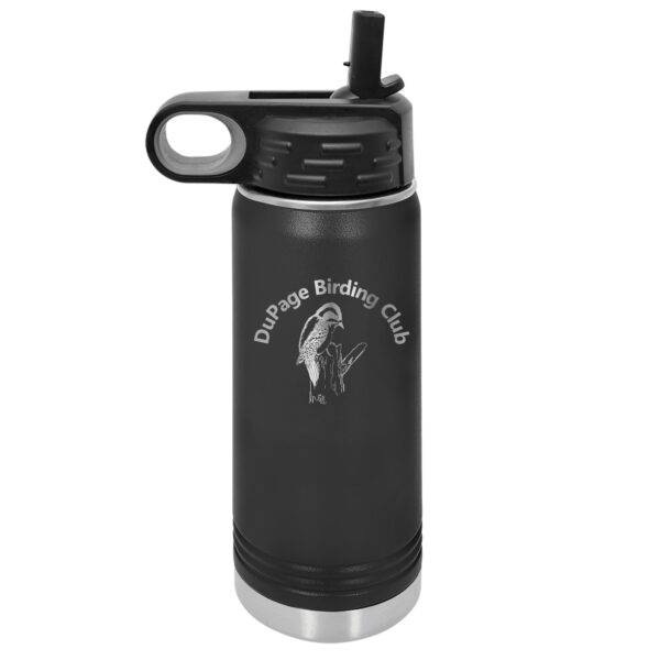 DuPage Birding Club Engraved 20 oz. Water Bottle - Image 2