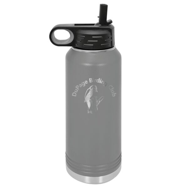 DuPage Birding Club Engraved 32 oz. Water Bottle - Image 3