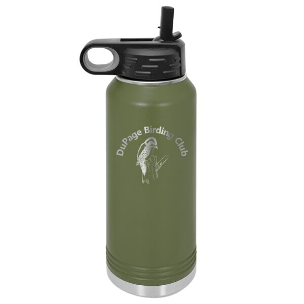 DuPage Birding Club Engraved 32 oz. Water Bottle - Image 8