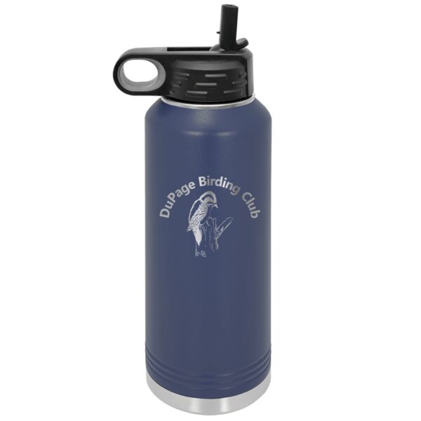 DuPage Birding Club Engraved 40 oz. Water Bottle - Image 6