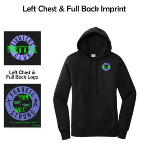 Farrell Strong Ladies Pullover Hooded Sweatshirt