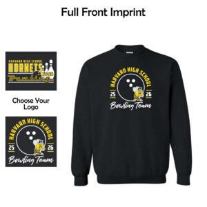Harvard HS Bowling Crewneck Sweatshirt