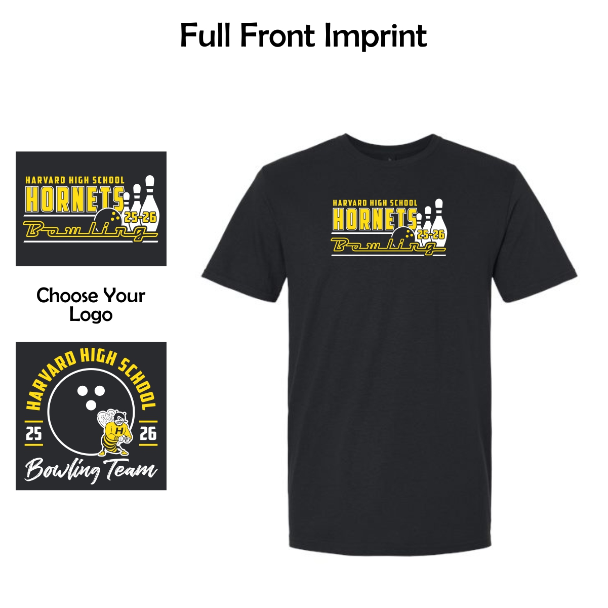 Harvard HS Bowling T-Shirt