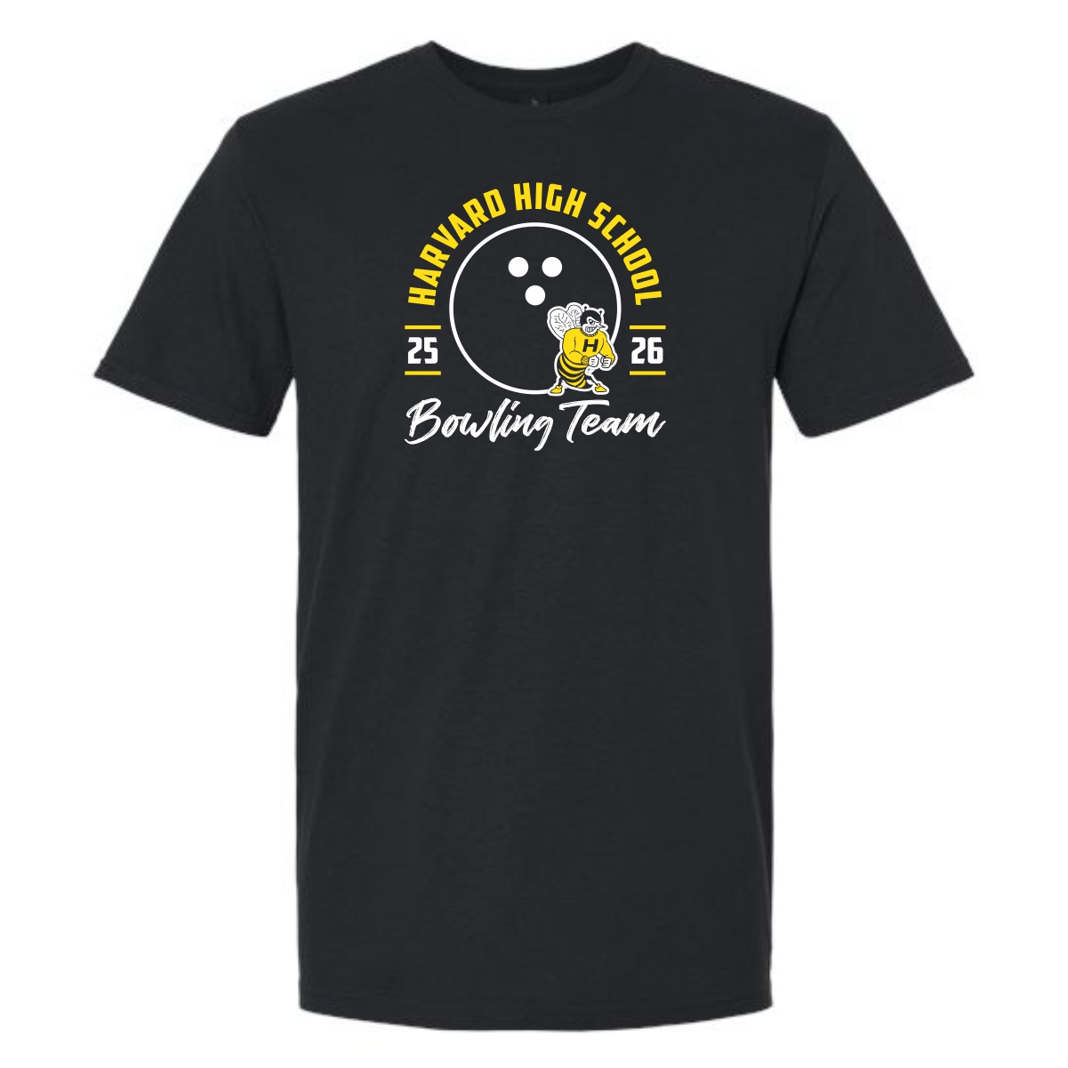 Harvard HS Bowling T-Shirt - Image 3