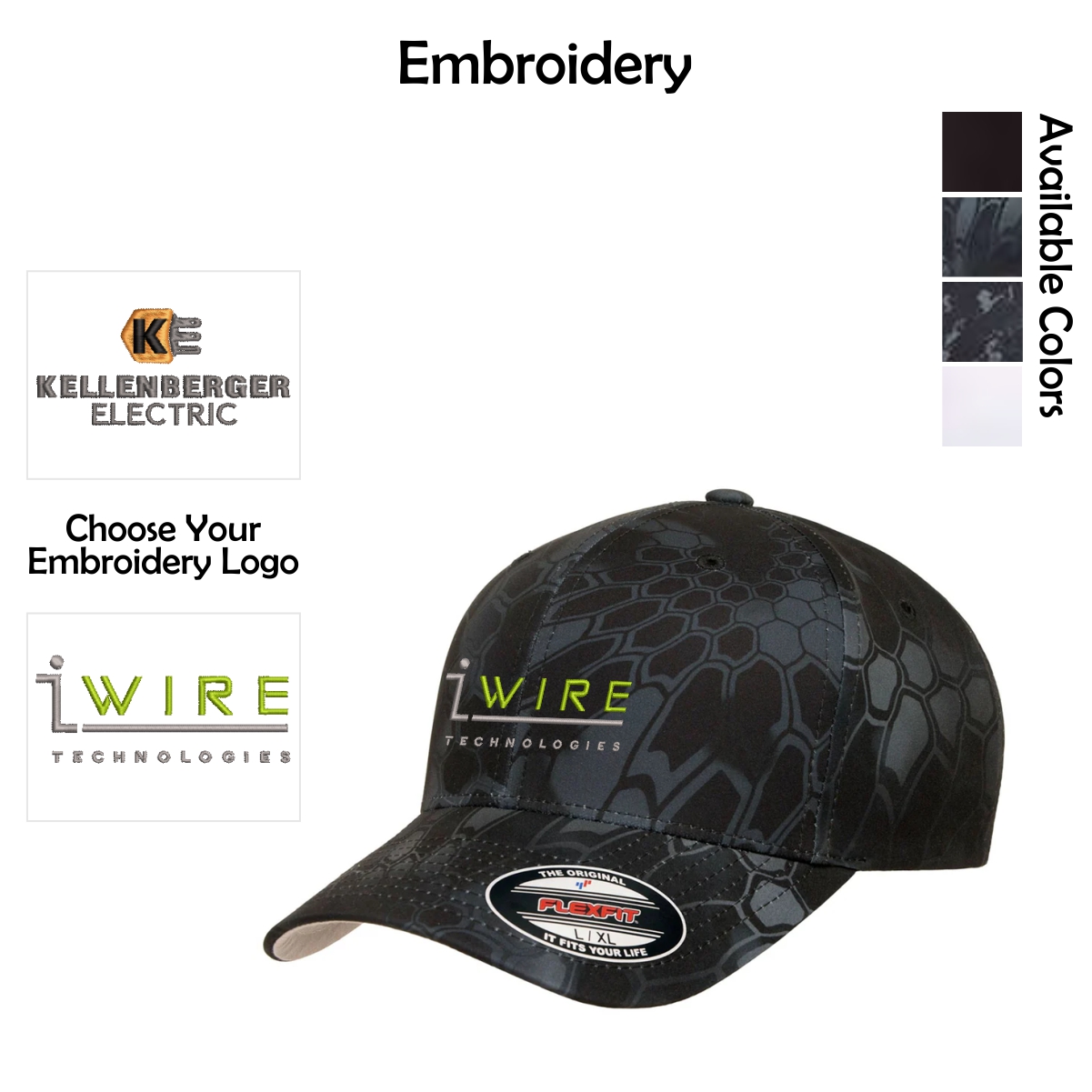 Kellenberger Electric/IWire Flexfit Cotton Blend Cap