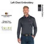Kellenberger Electric/IWire CornerStone Long Sleeve Polo