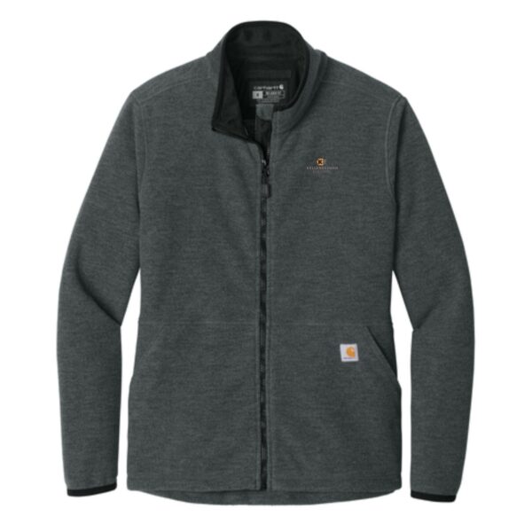 Kellenberger Electric/IWire Ladies Carhartt Textured Fleece Jacket - Image 3