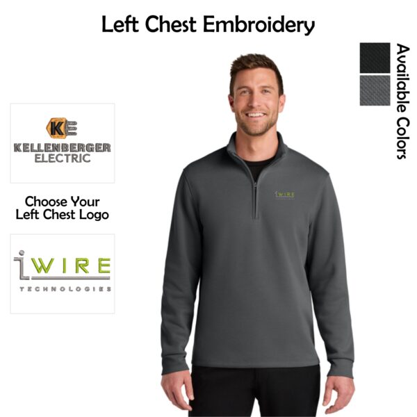 Kellenberger Electric/IWire Double Pique 1/4-Zip