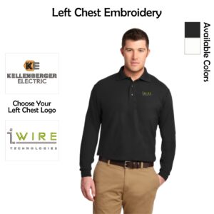 Kellenberger Electric/IWire Long Sleeve Polo