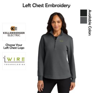 Kellenberger Electric/IWire Ladies Double Pique 1/4-Zip