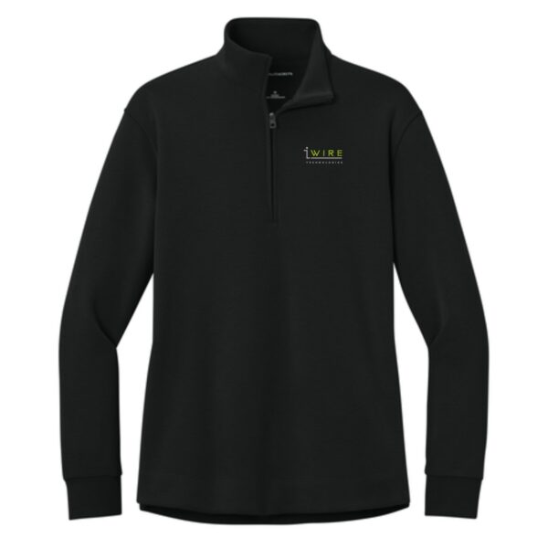 Kellenberger Electric/IWire Ladies Double Pique 1/4-Zip - Image 2