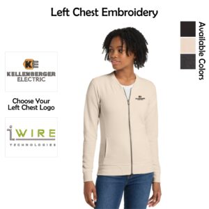 Kellenberger Electric/IWire Ladies Sport-Tek French Terry Bomber