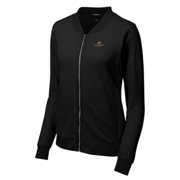 Kellenberger Electric/IWire Ladies Sport-Tek French Terry Bomber - Image 2