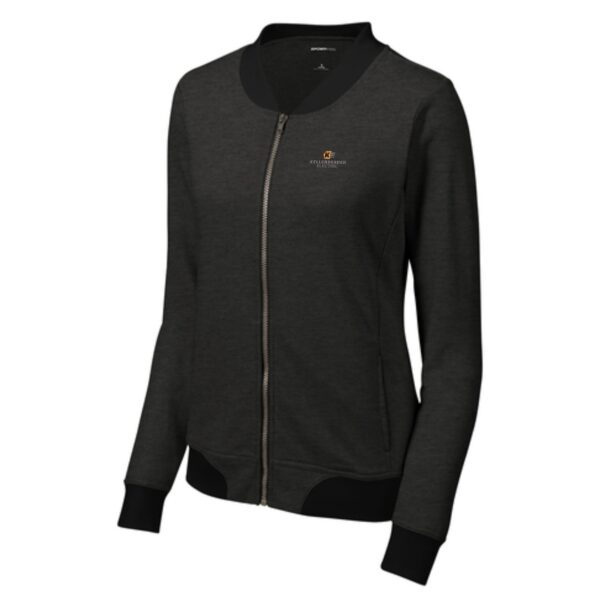Kellenberger Electric/IWire Ladies Sport-Tek French Terry Bomber - Image 4