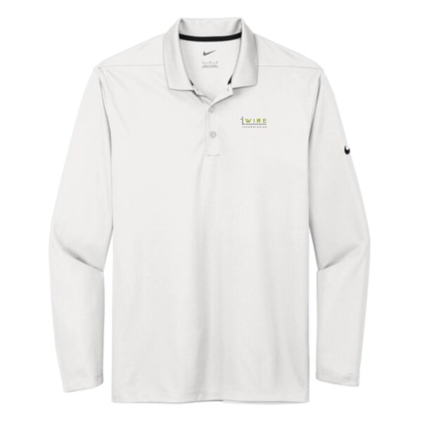 Kellenberger Electric/IWire Nike Long Sleeve Polo - Image 4